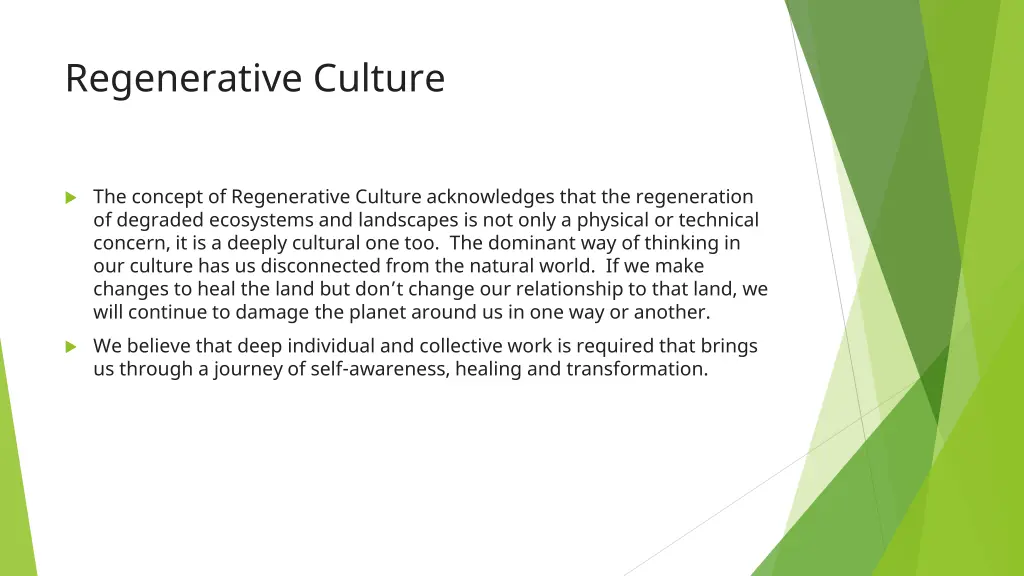 regenerative culture