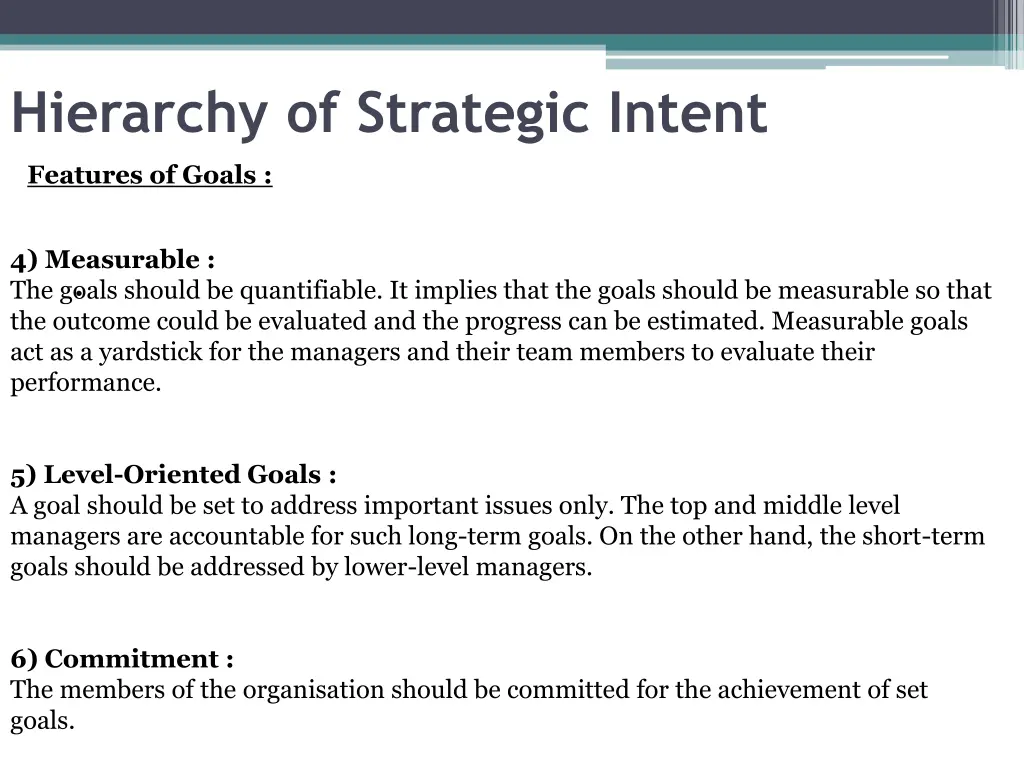 hierarchy of strategic intent 8