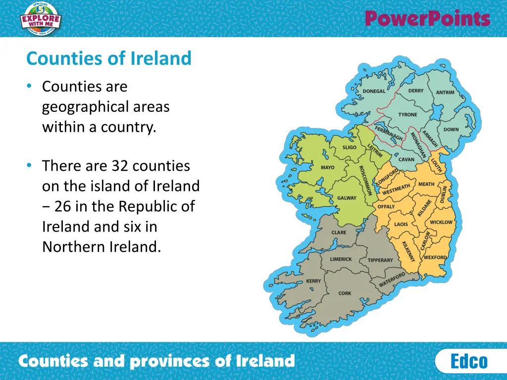 counties of ireland counties are geographical