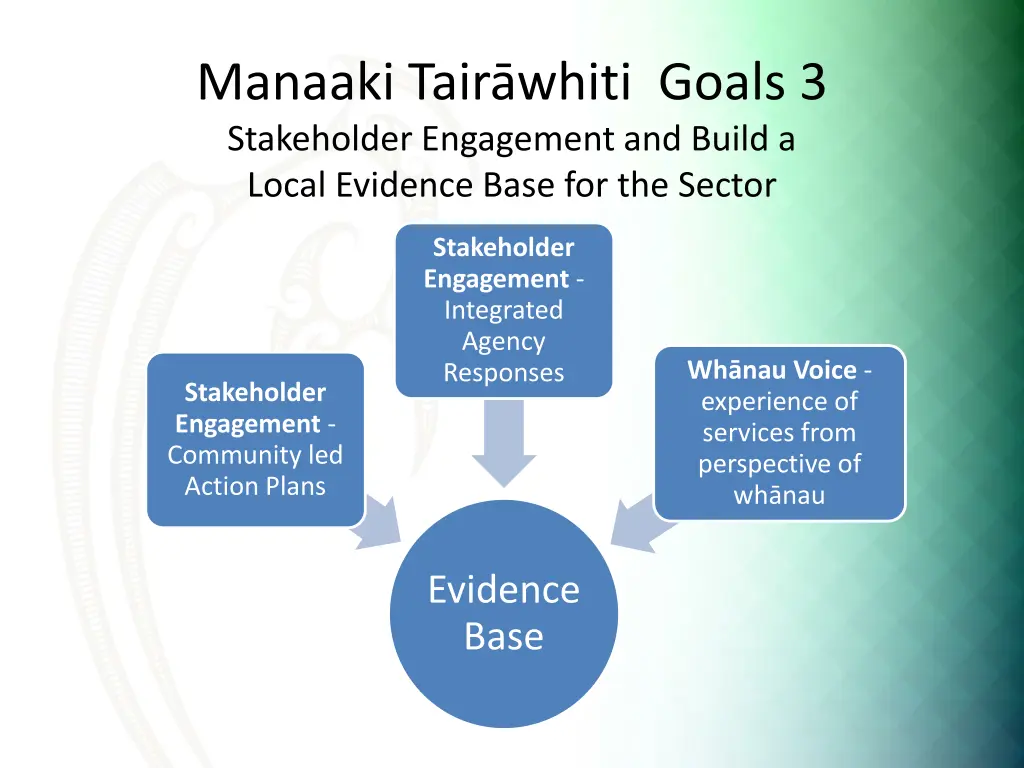 manaaki tair whiti goals 3 stakeholder engagement 1