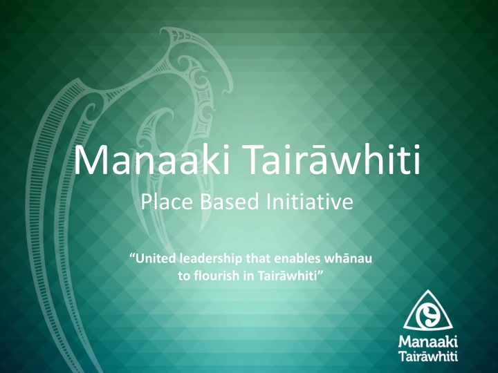 manaaki tair whiti place based initiative