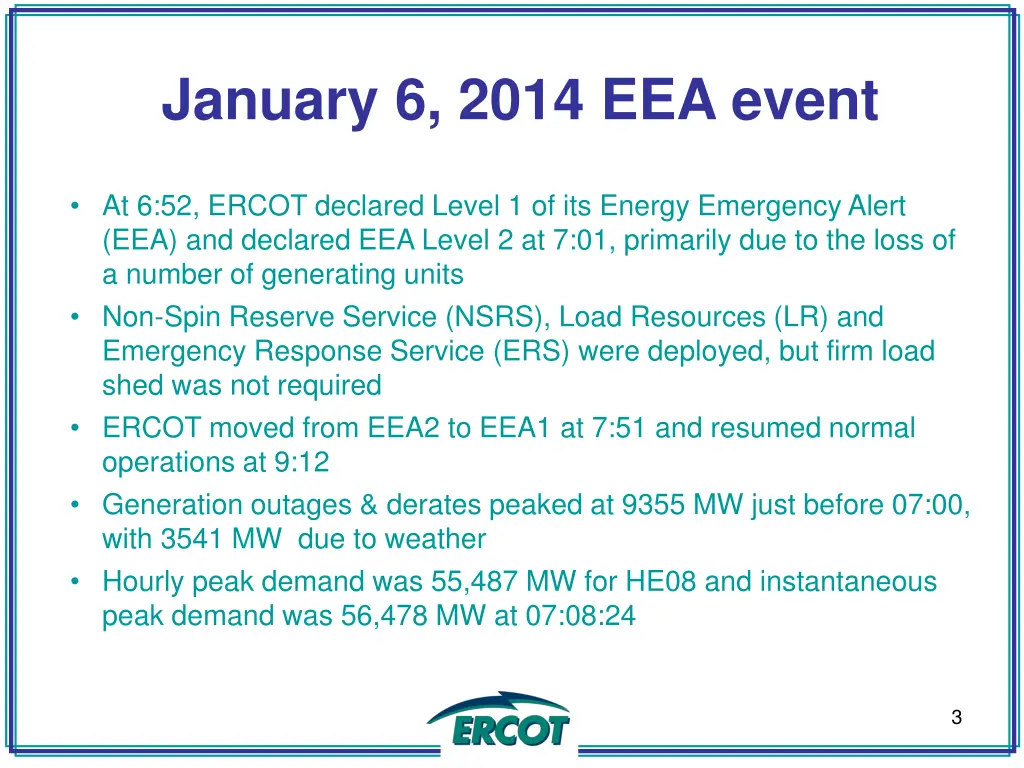 january 6 2014 eea event