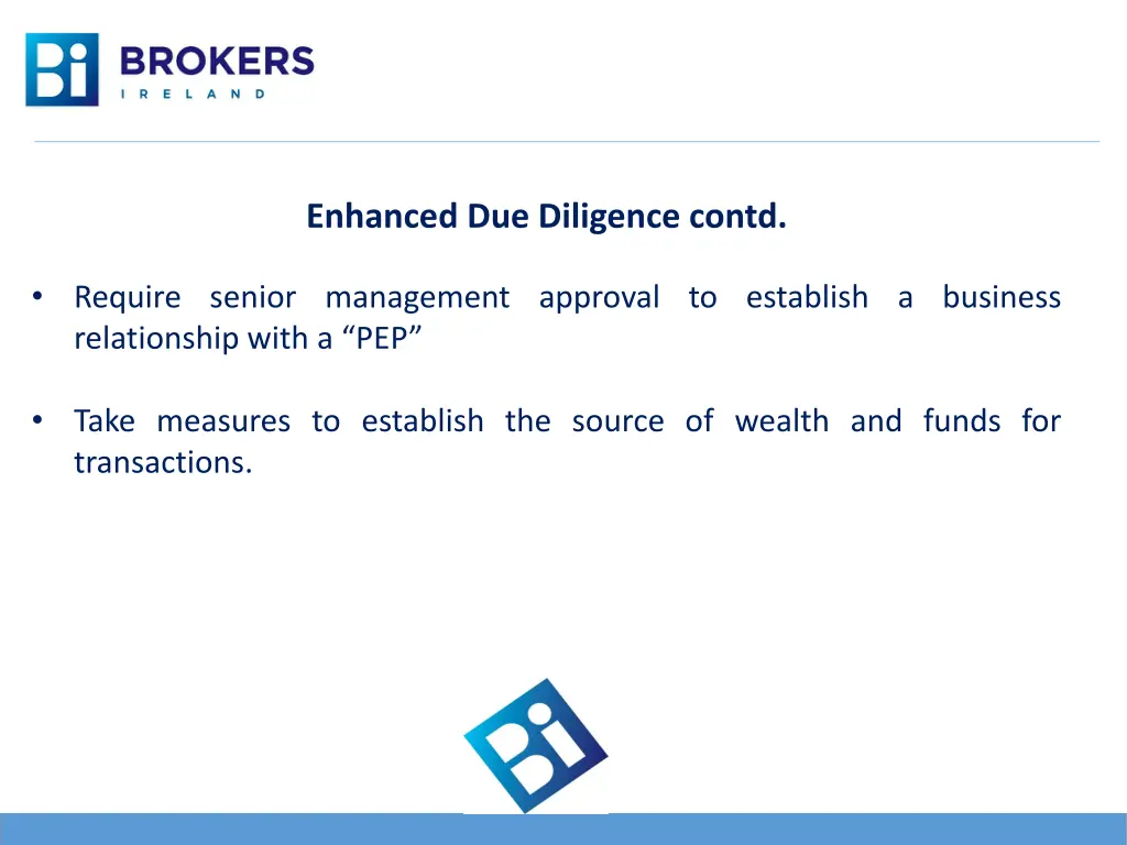 enhanced due diligence contd 1