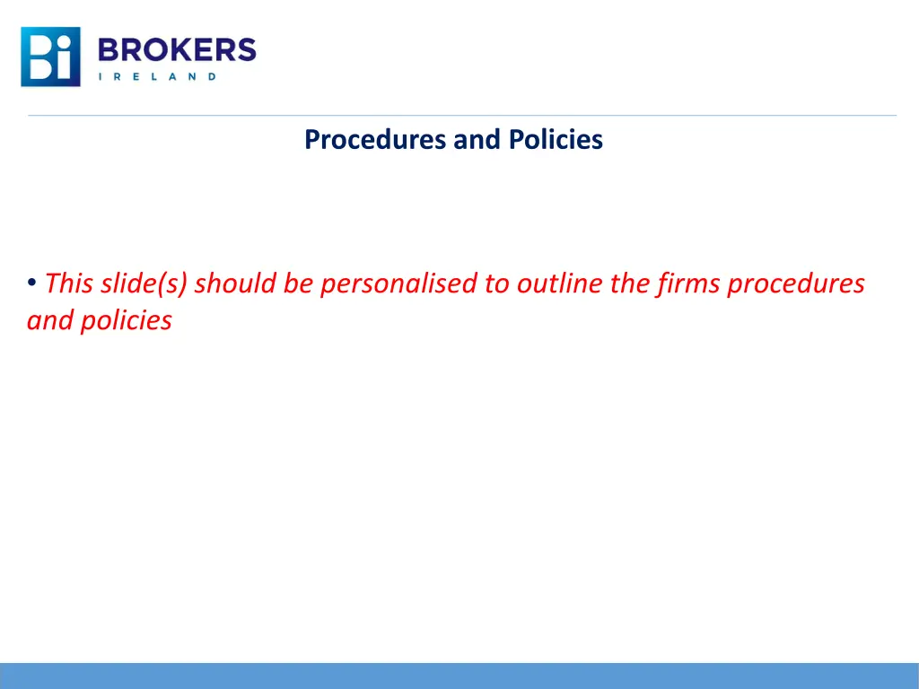 procedures and policies 2