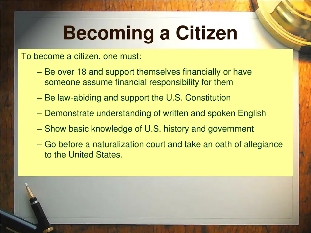 becoming a citizen