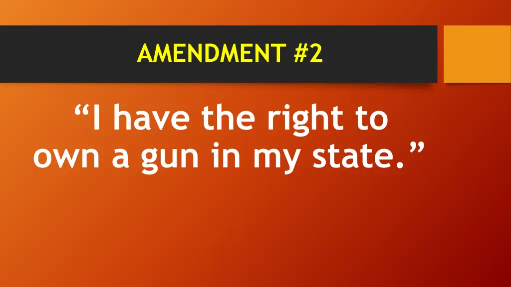 amendment 2