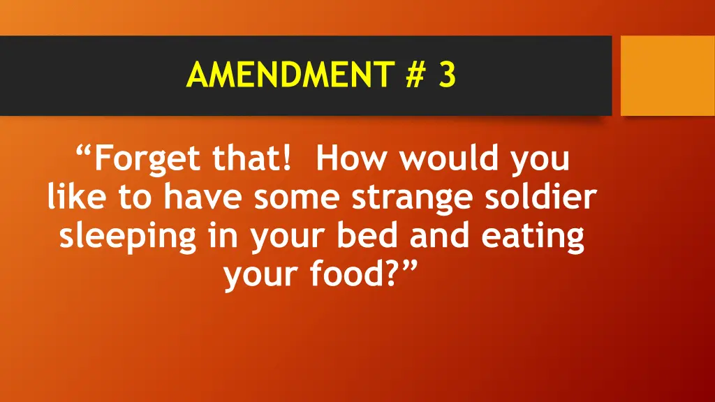 amendment 3