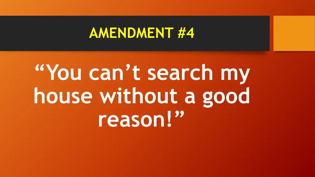 amendment 4