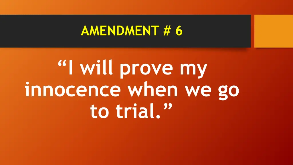 amendment 6