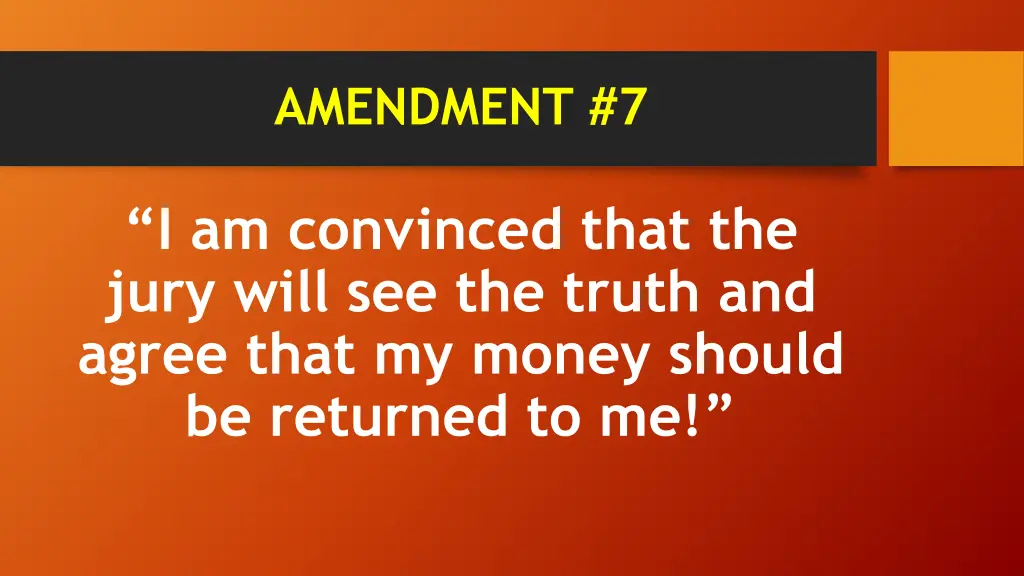 amendment 7