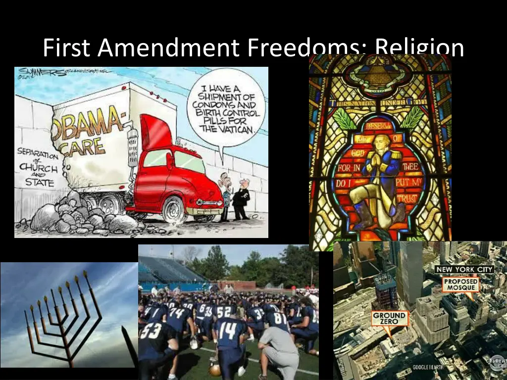 first amendment freedoms religion 3