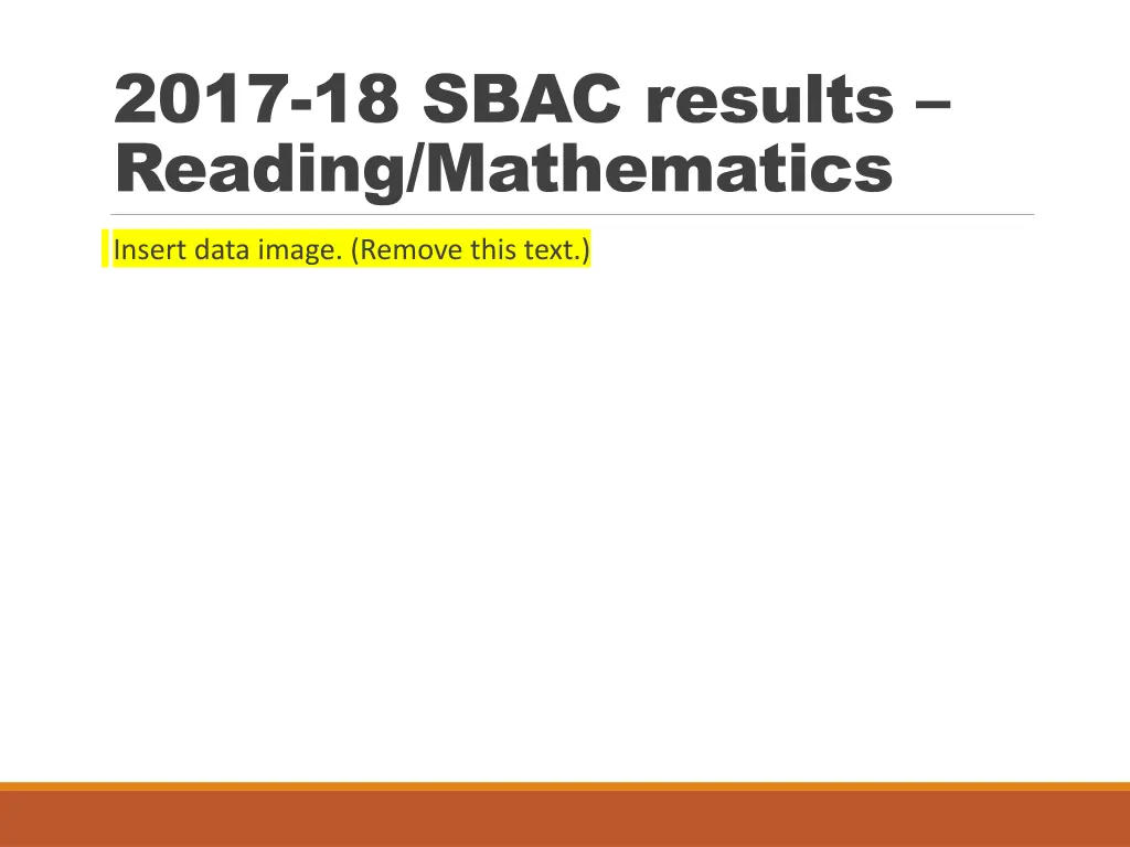 2017 18 sbac results reading mathematics