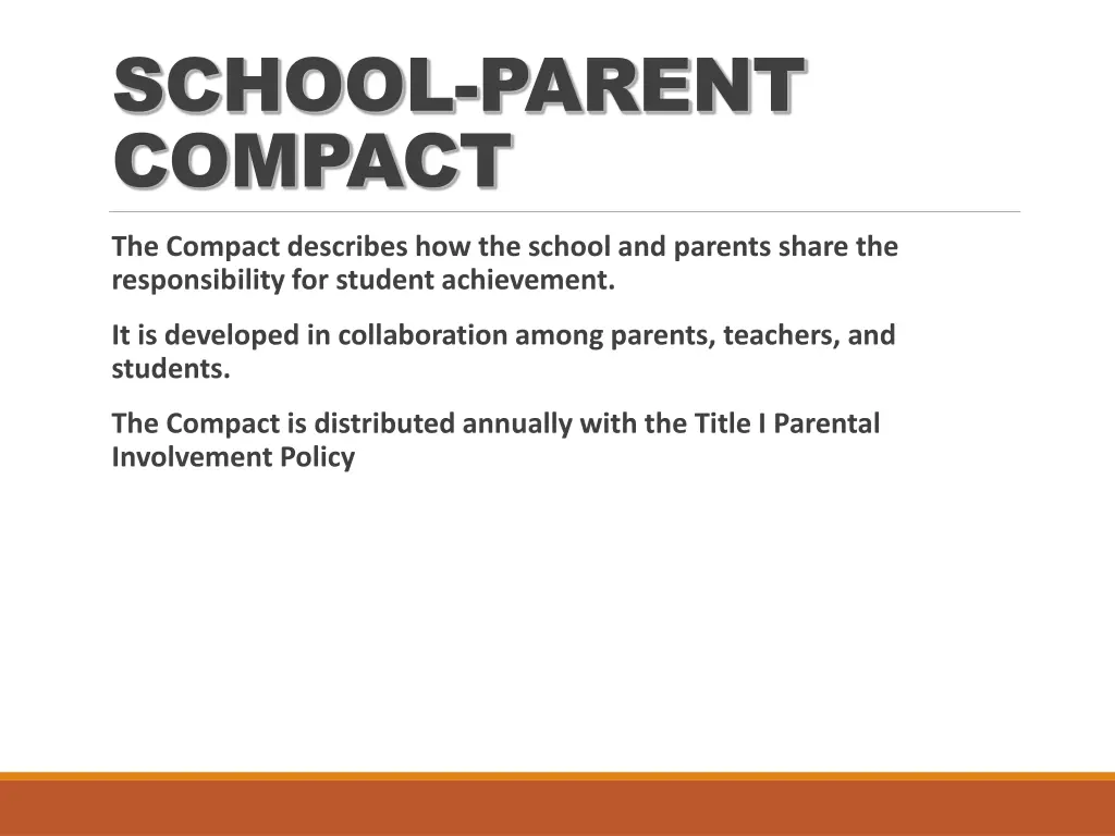 school parent compact