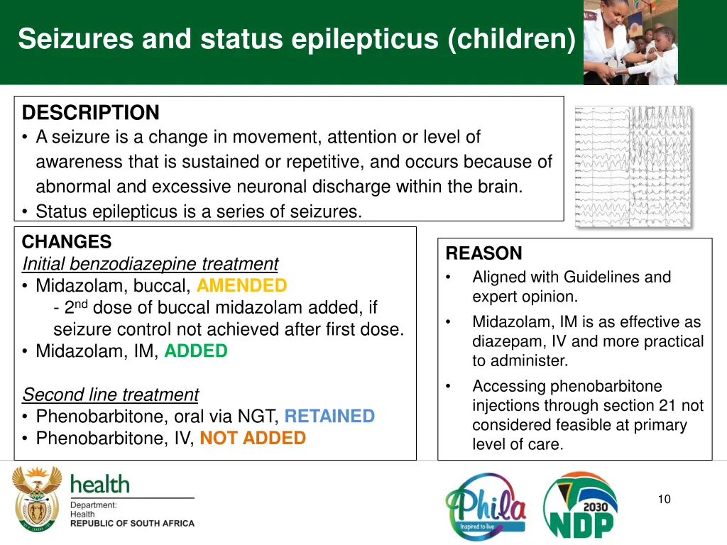 seizures and status epilepticus children