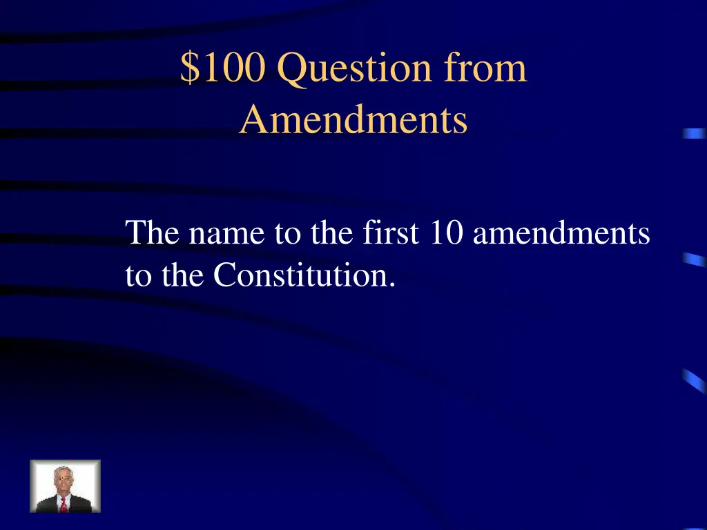 100 question from amendments