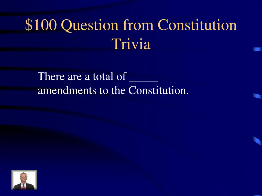 100 question from constitution trivia