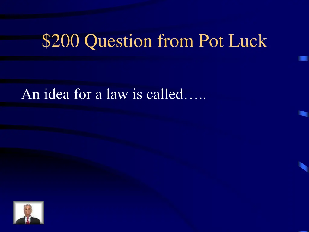 200 question from pot luck