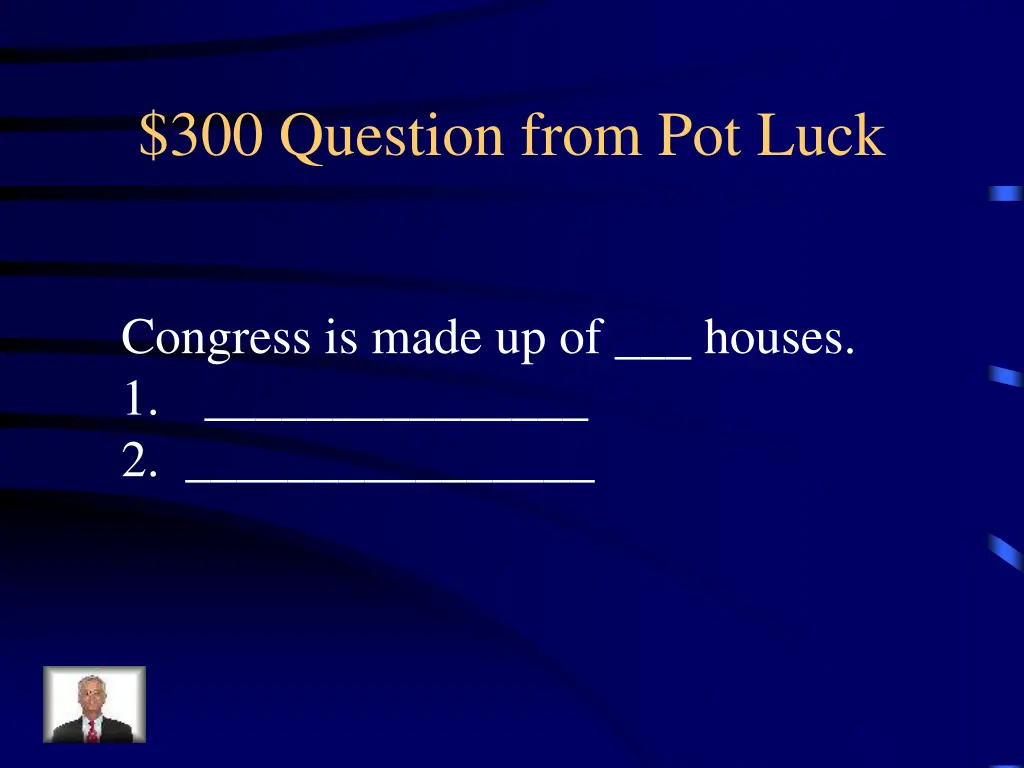 300 question from pot luck