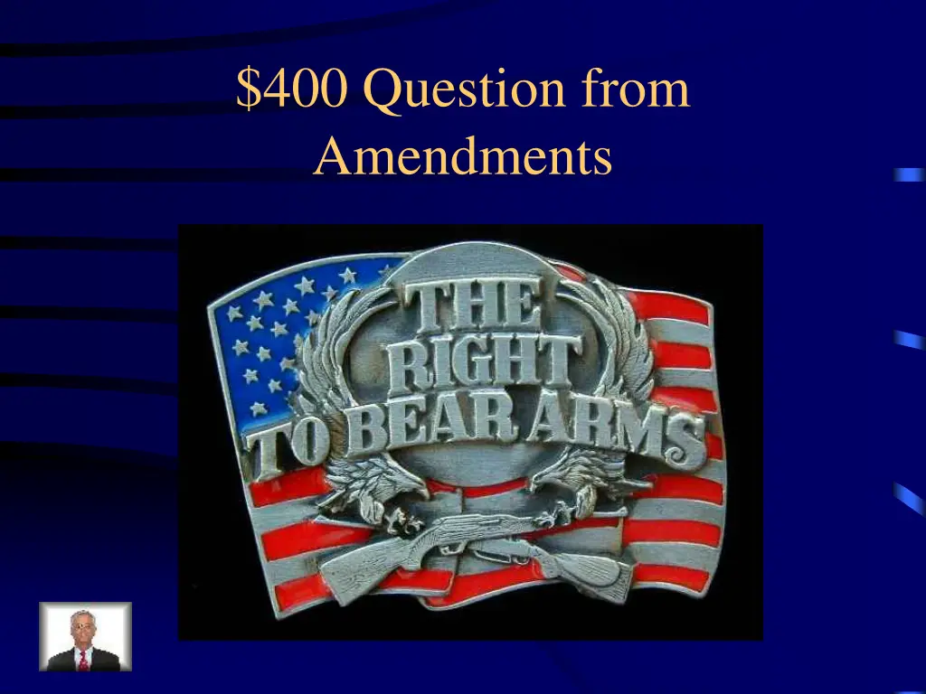 400 question from amendments