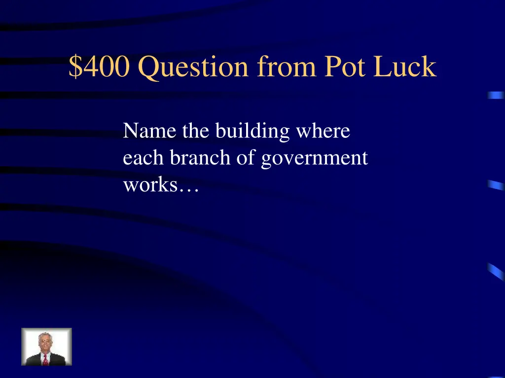 400 question from pot luck