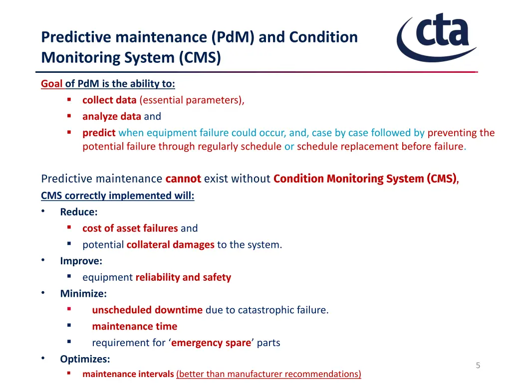 predictive maintenance pdm and condition