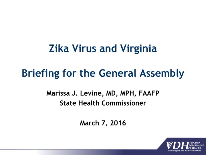 zika virus and virginia