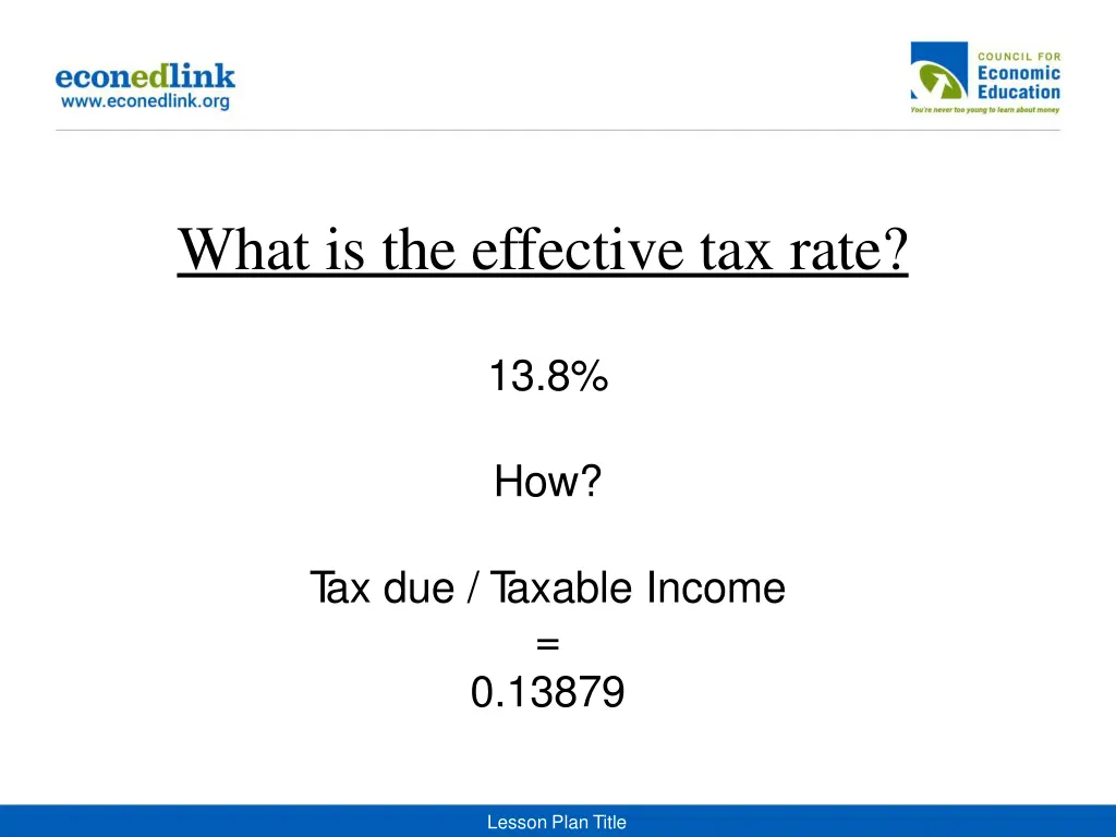 what is the effective tax rate