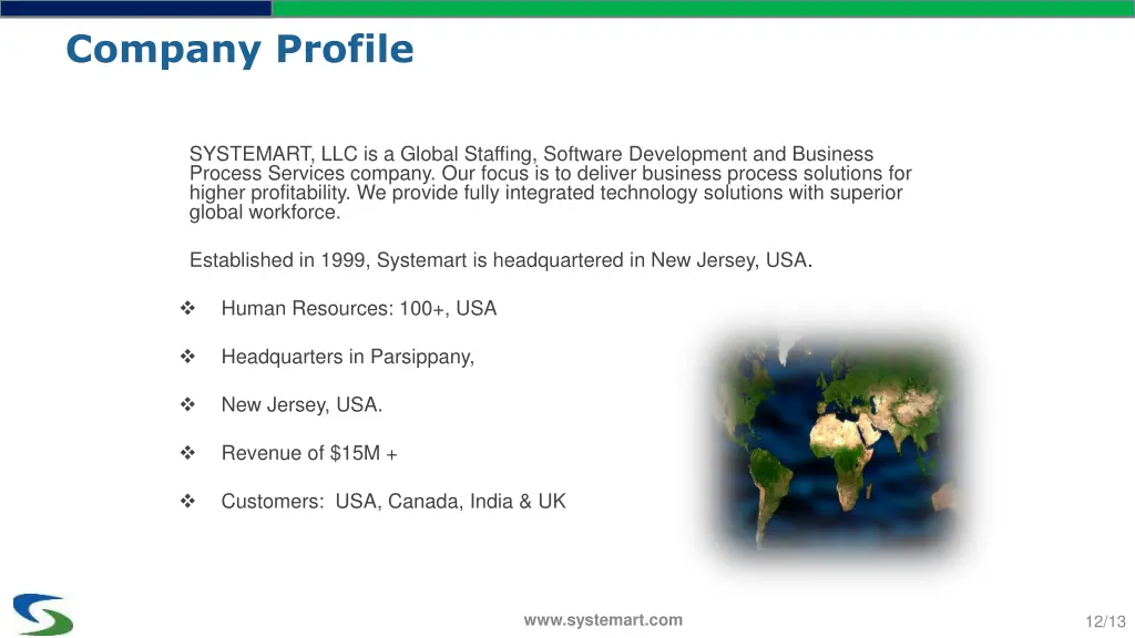 company profile