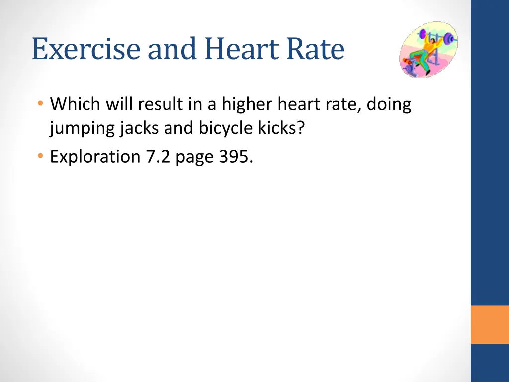 exercise and heart rate