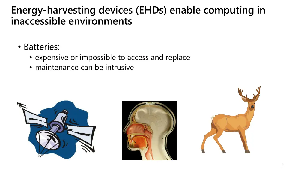 energy harvesting devices ehds enable computing