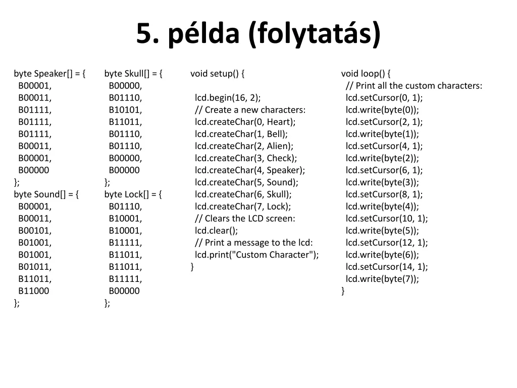 5 p lda folytat s