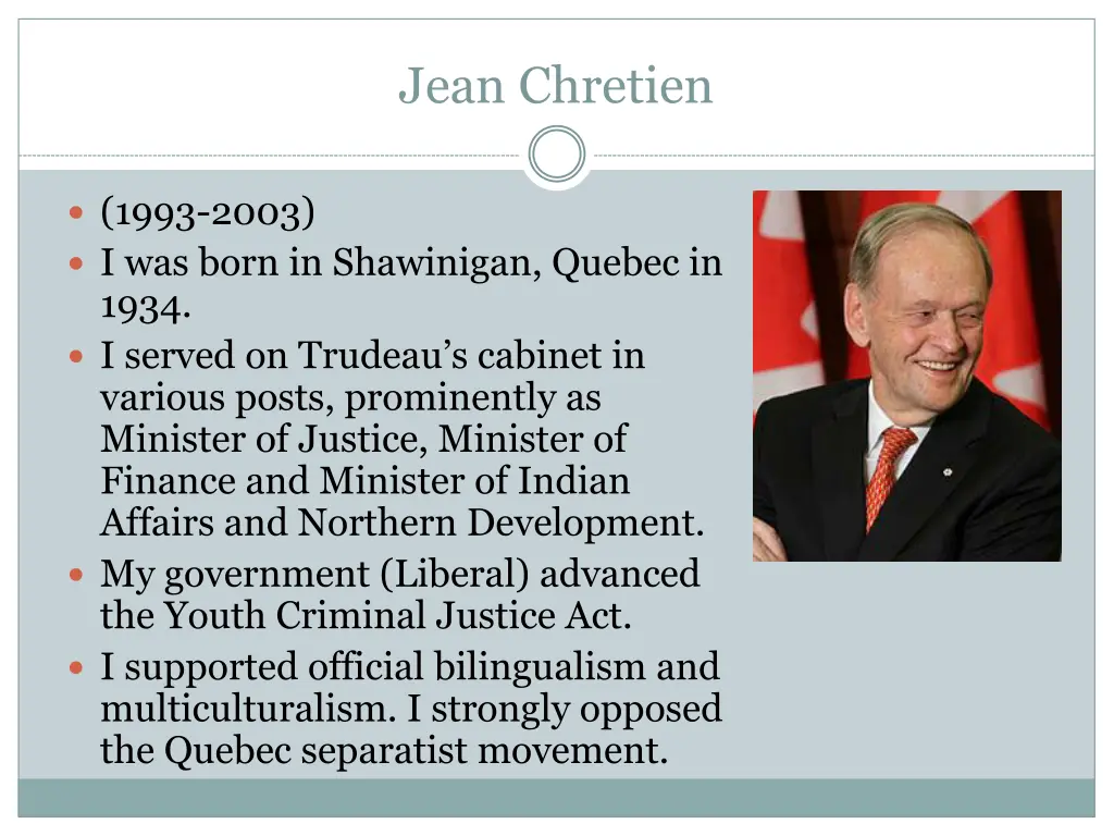 jean chretien