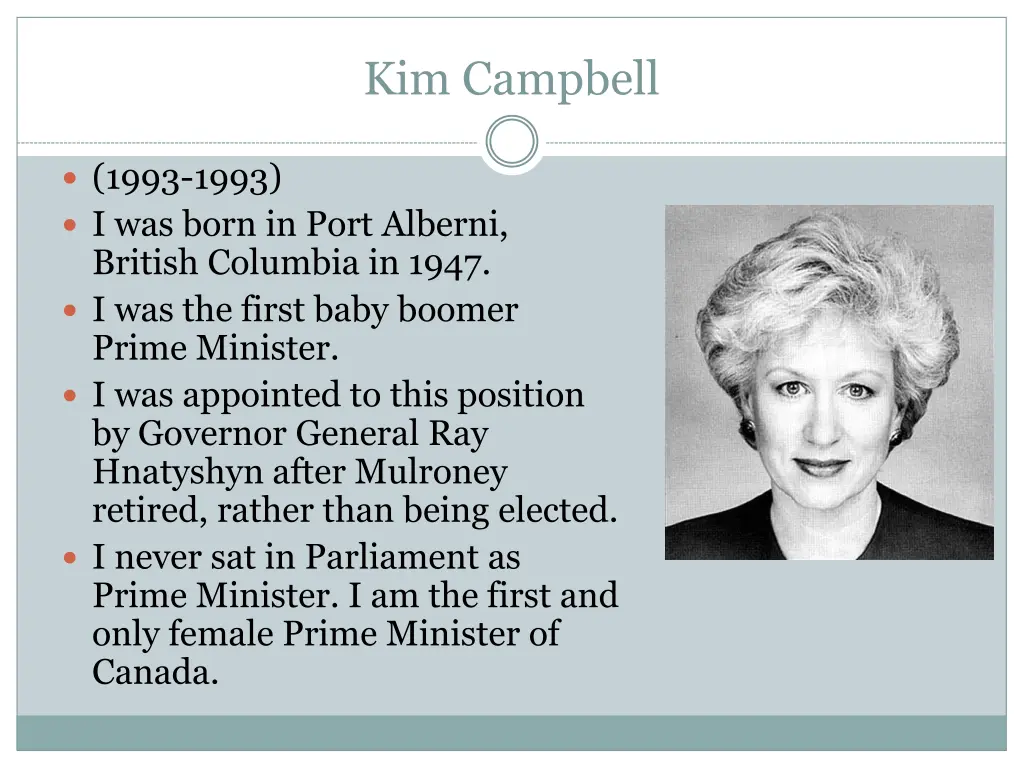 kim campbell