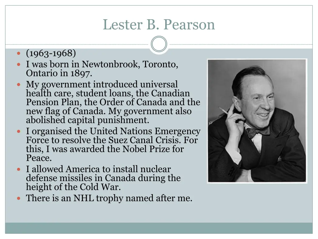 lester b pearson