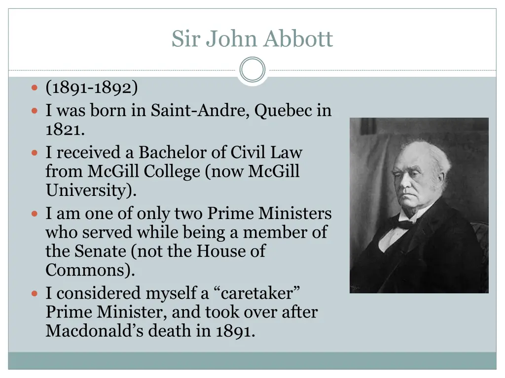 sir john abbott