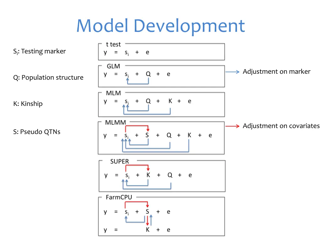 model development