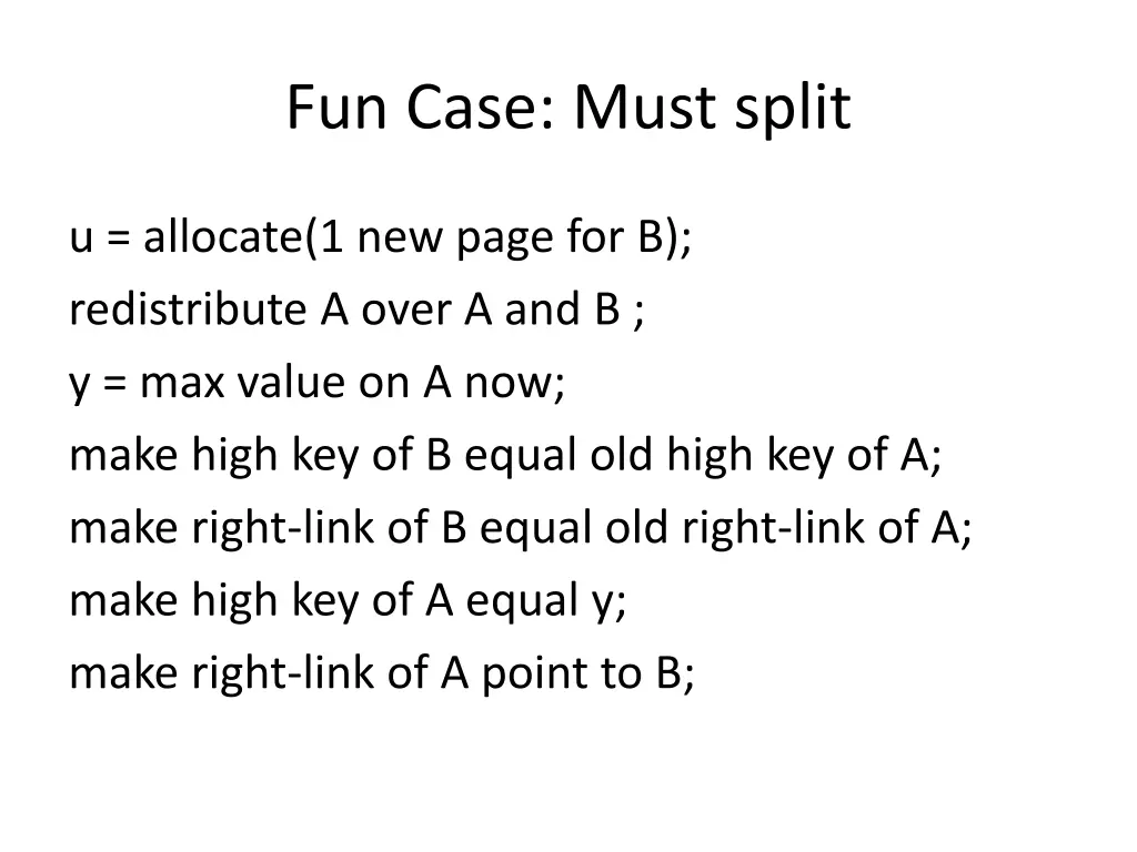 fun case must split