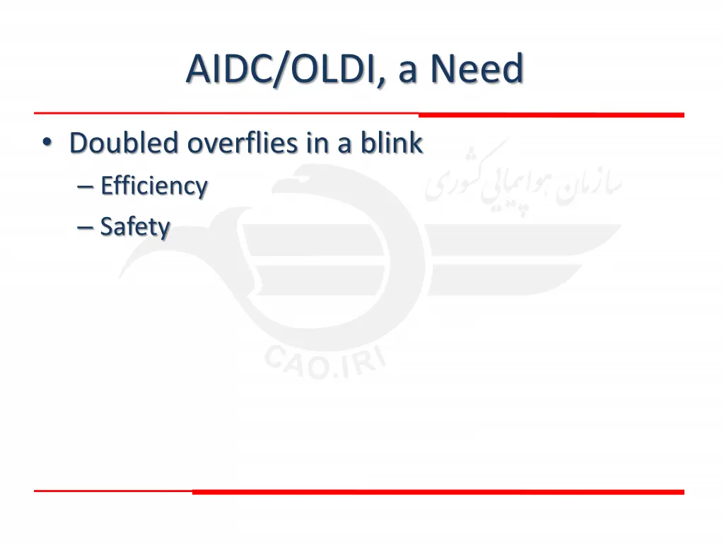 aidc oldi a need