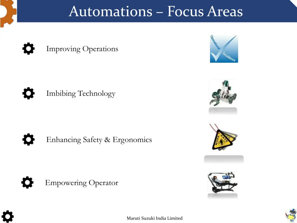 automations focus areas