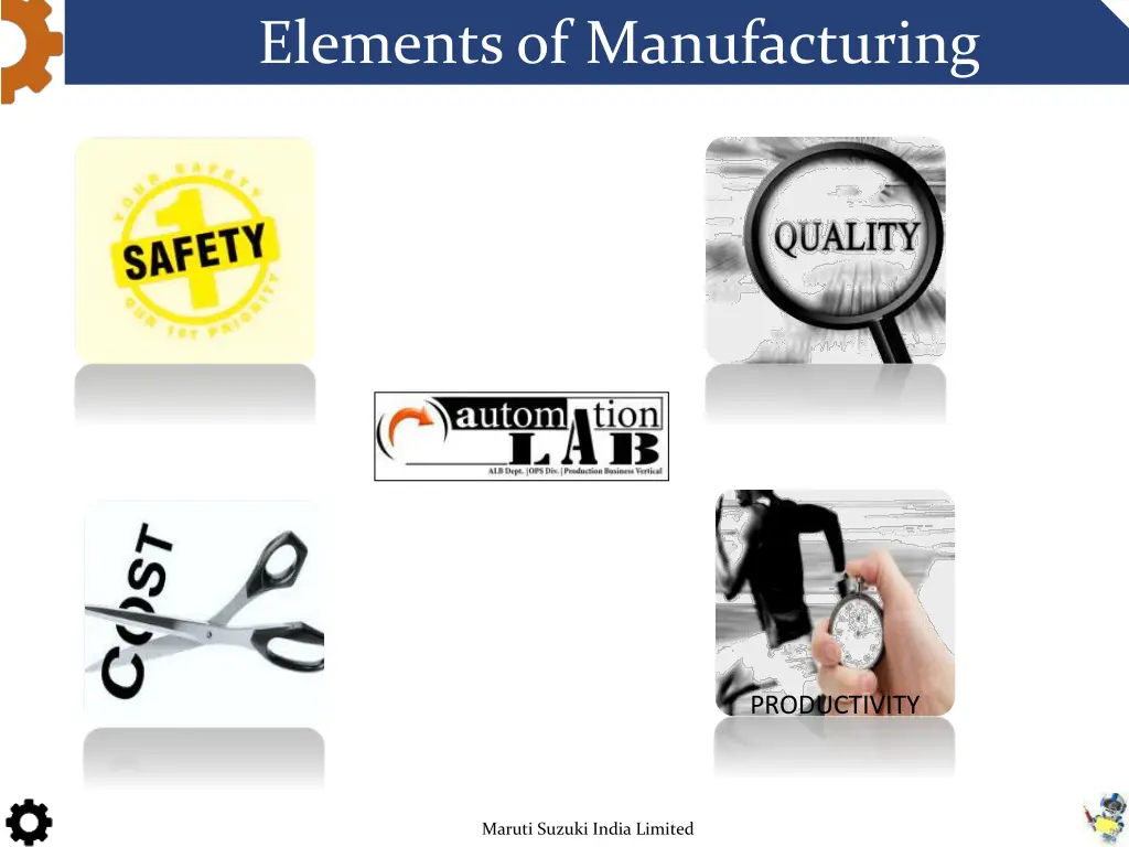 elements of manufacturing