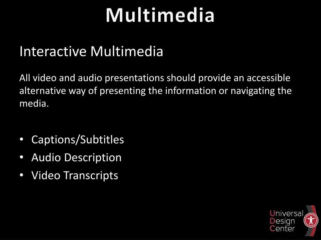 interactive multimedia