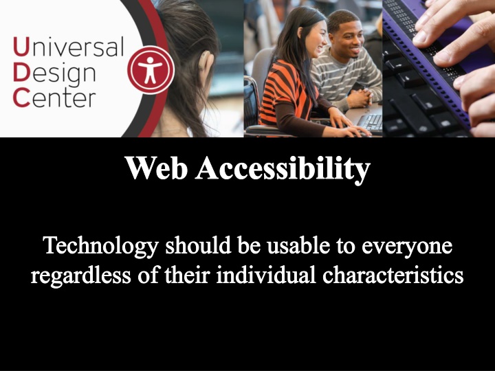 web accessibility