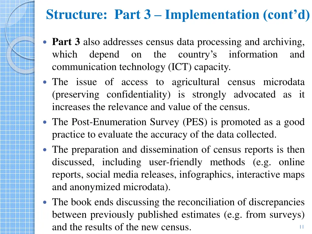 structure part 3 implementation cont d