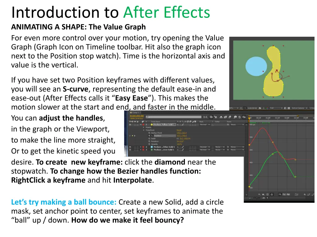 introduction to after effects animating a shape 1