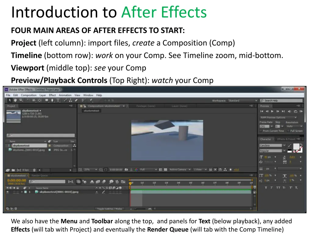 introduction to after effects