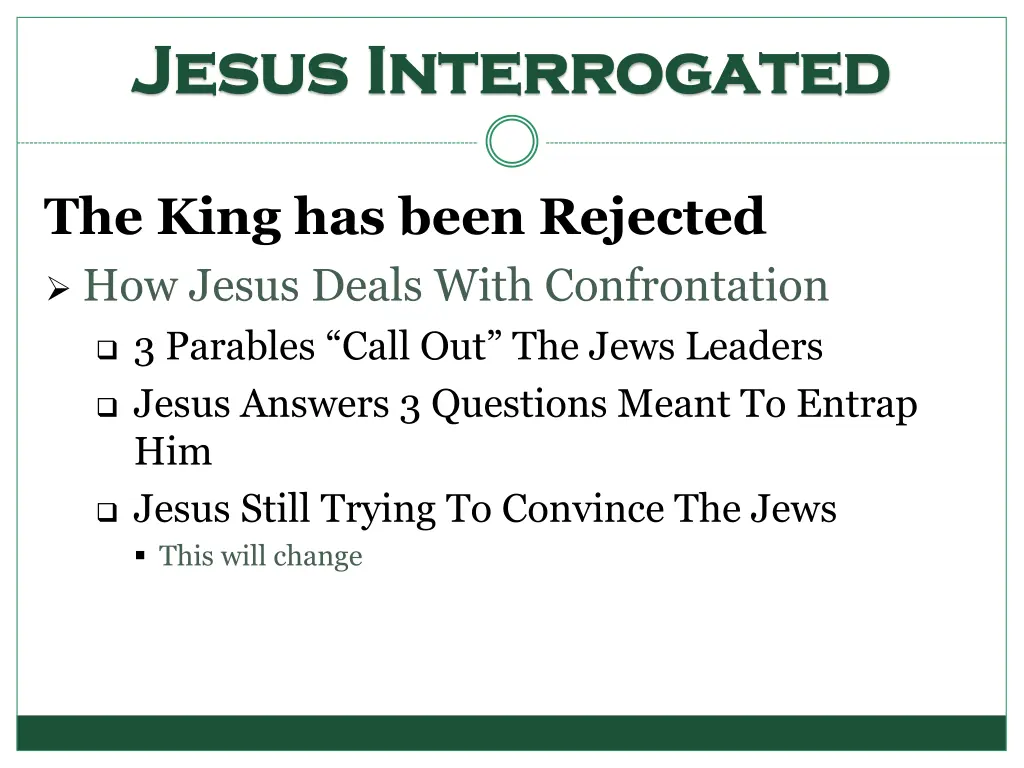 jesus interrogated jesus interrogated 1