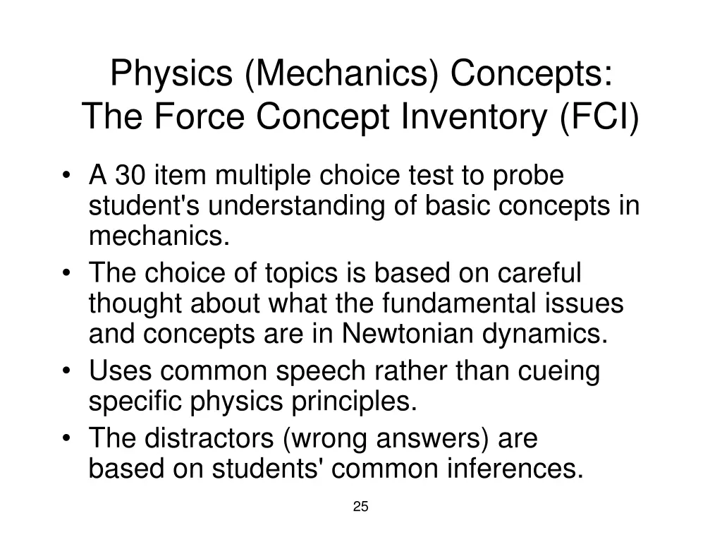 physics mechanics concepts the force concept