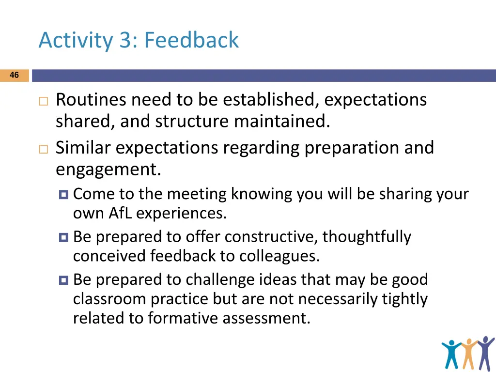 activity 3 feedback