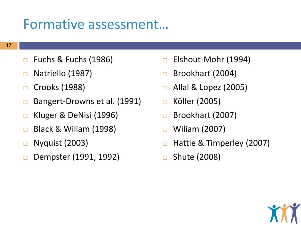 formative assessment