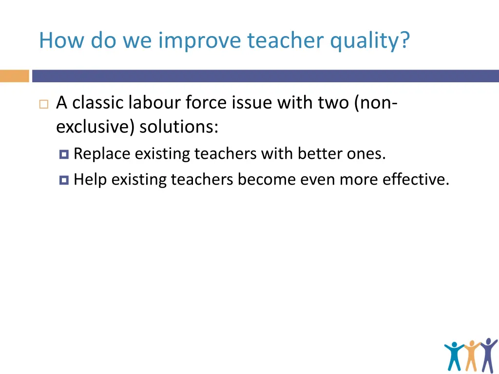 how do we improve teacher quality